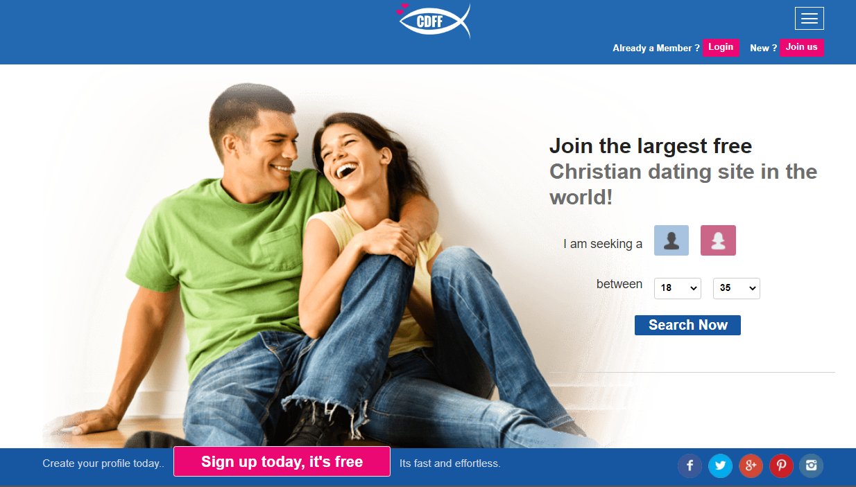 free christian singles dating website
